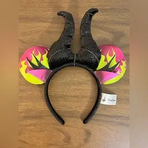 Disney Parks Mouse Ears Sleeping Beauty Maleficent Horns Headband | RETIRED Disney | Accessories | Disney Parks Mouse Ears Sleeping  main image 2